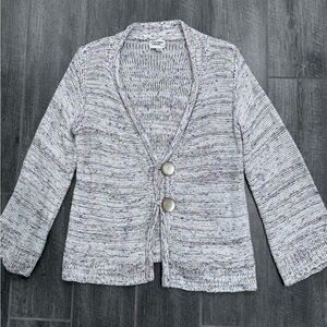 Grace Fisher Chicago Heavy Knit Cardigan‎ Sweater Made In USA